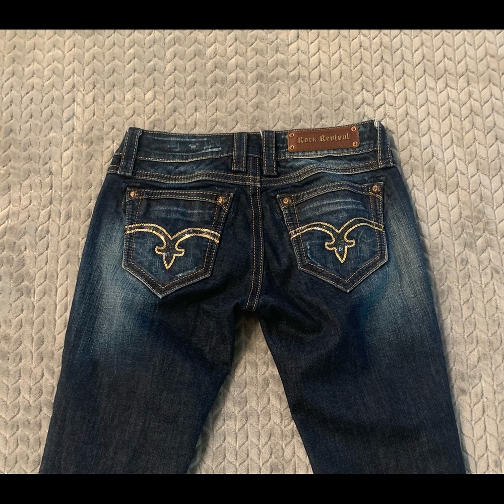 EUC Rock Revival Jeans 28 waist - Picture 2 of 10